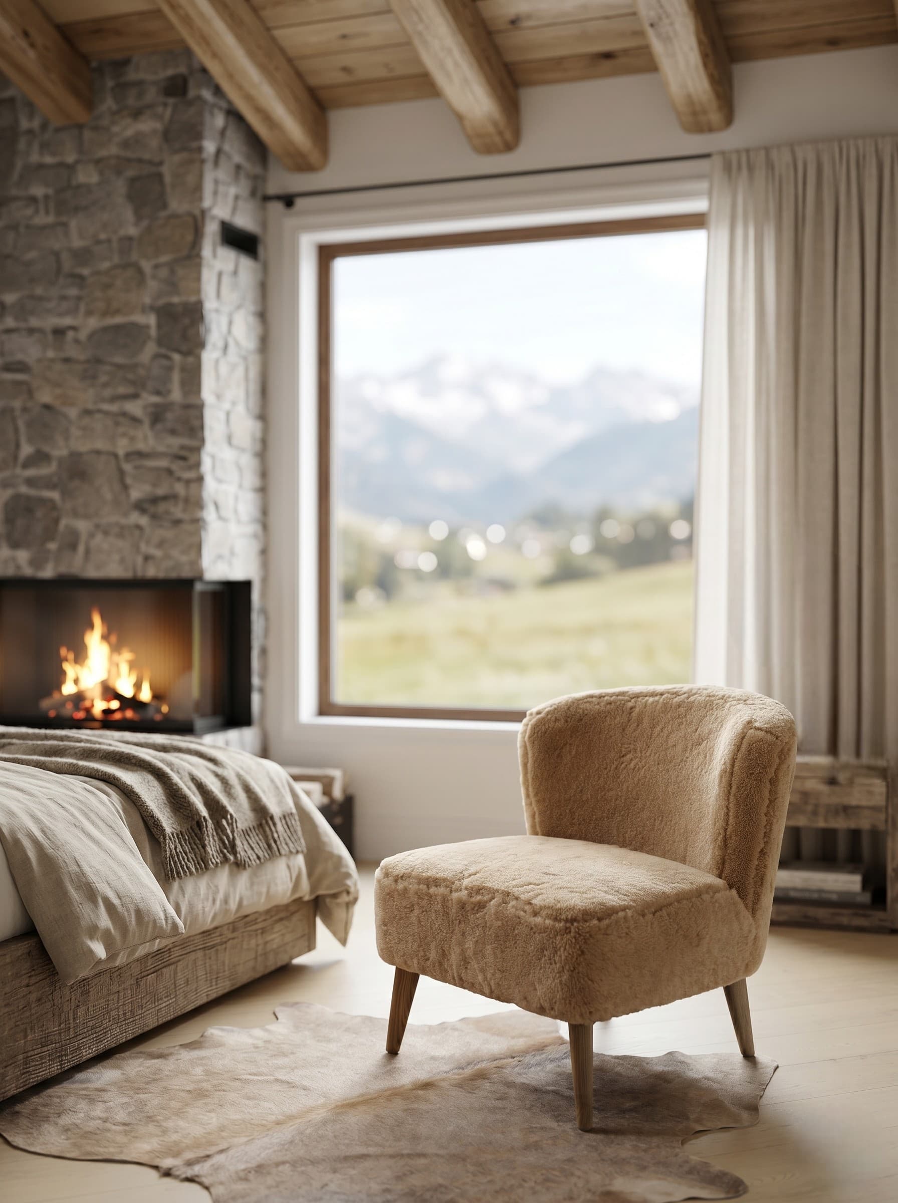 Fauteuil Saas — 77 × 77 × 80 cm