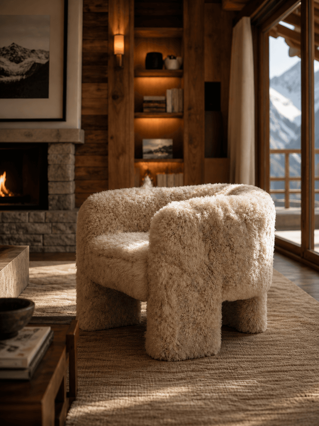 Fauteuil Andermatt — 80 × 80 × 65 cm