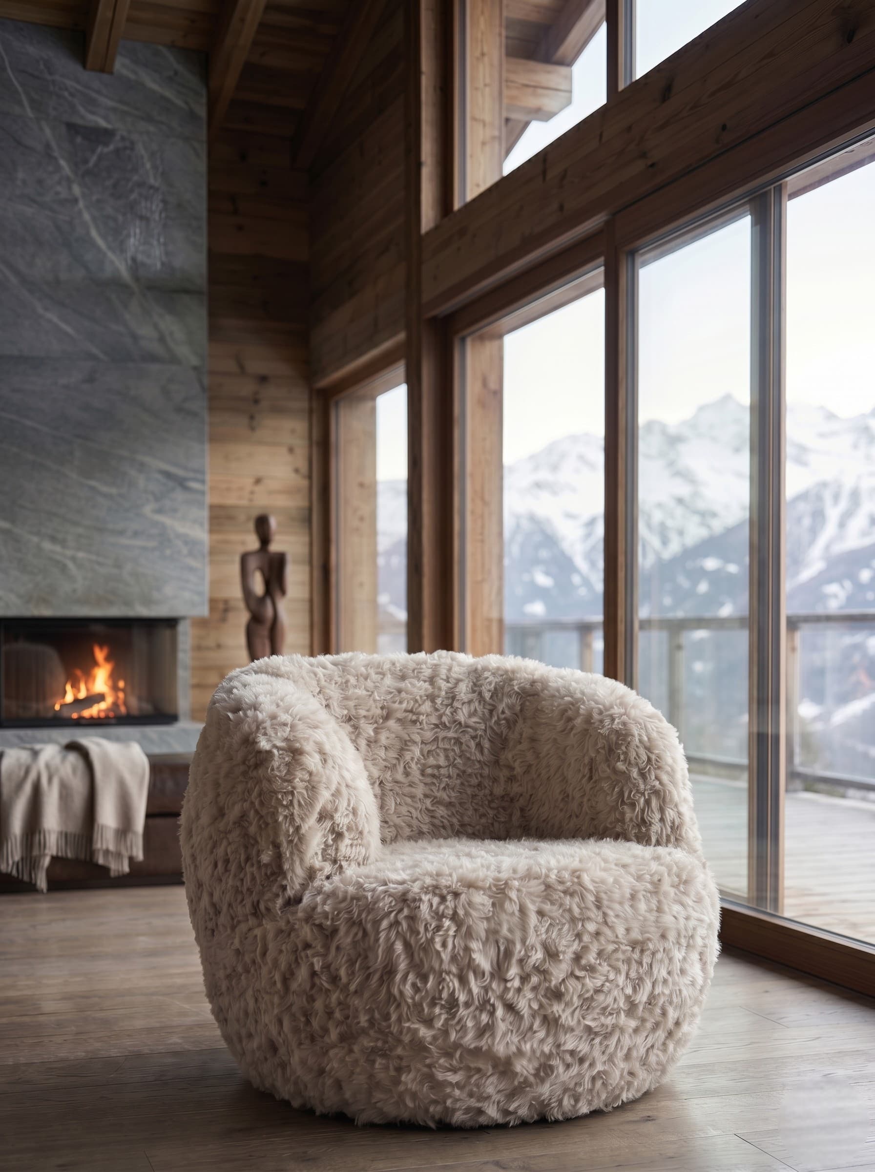 Fauteuil Guarda — 90 × 90 × 80 cm