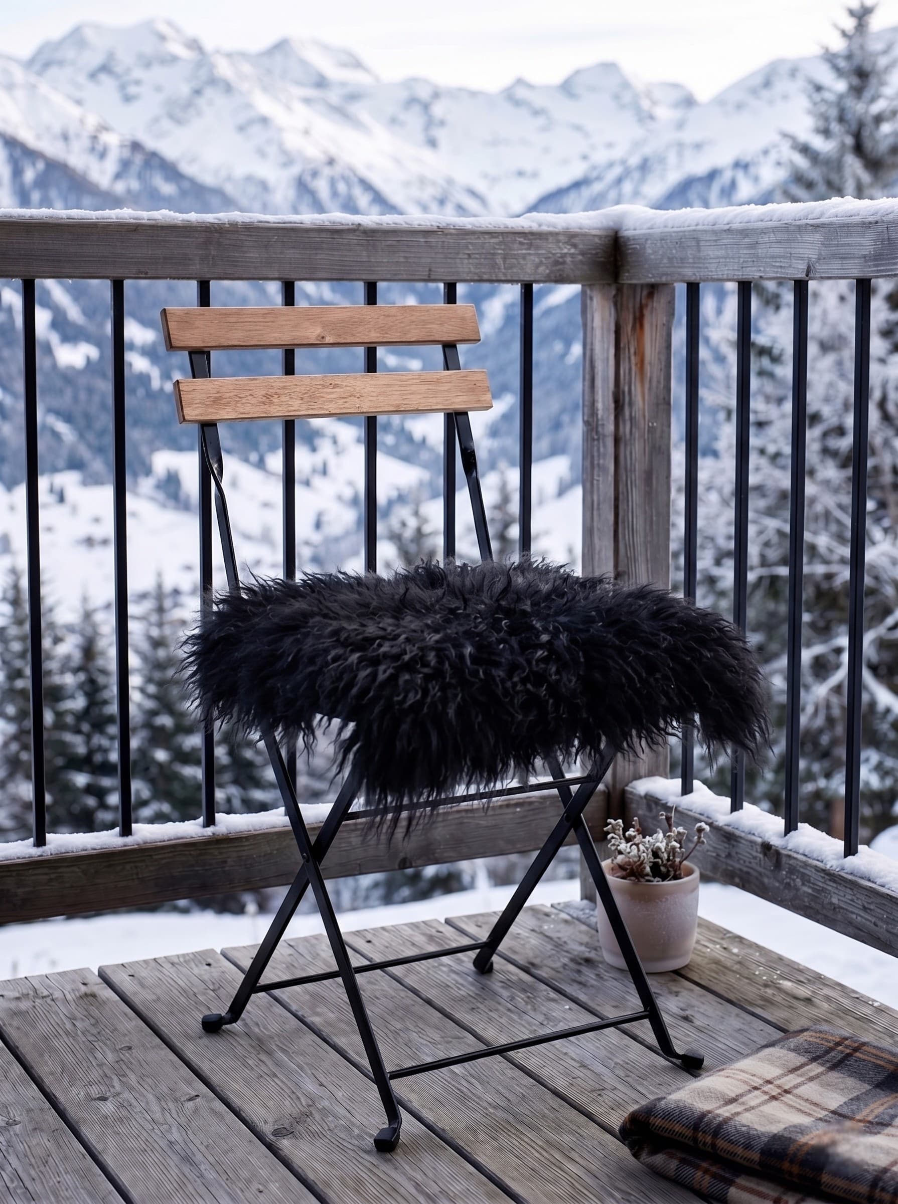 Fauteuil Black 40 x 40cm