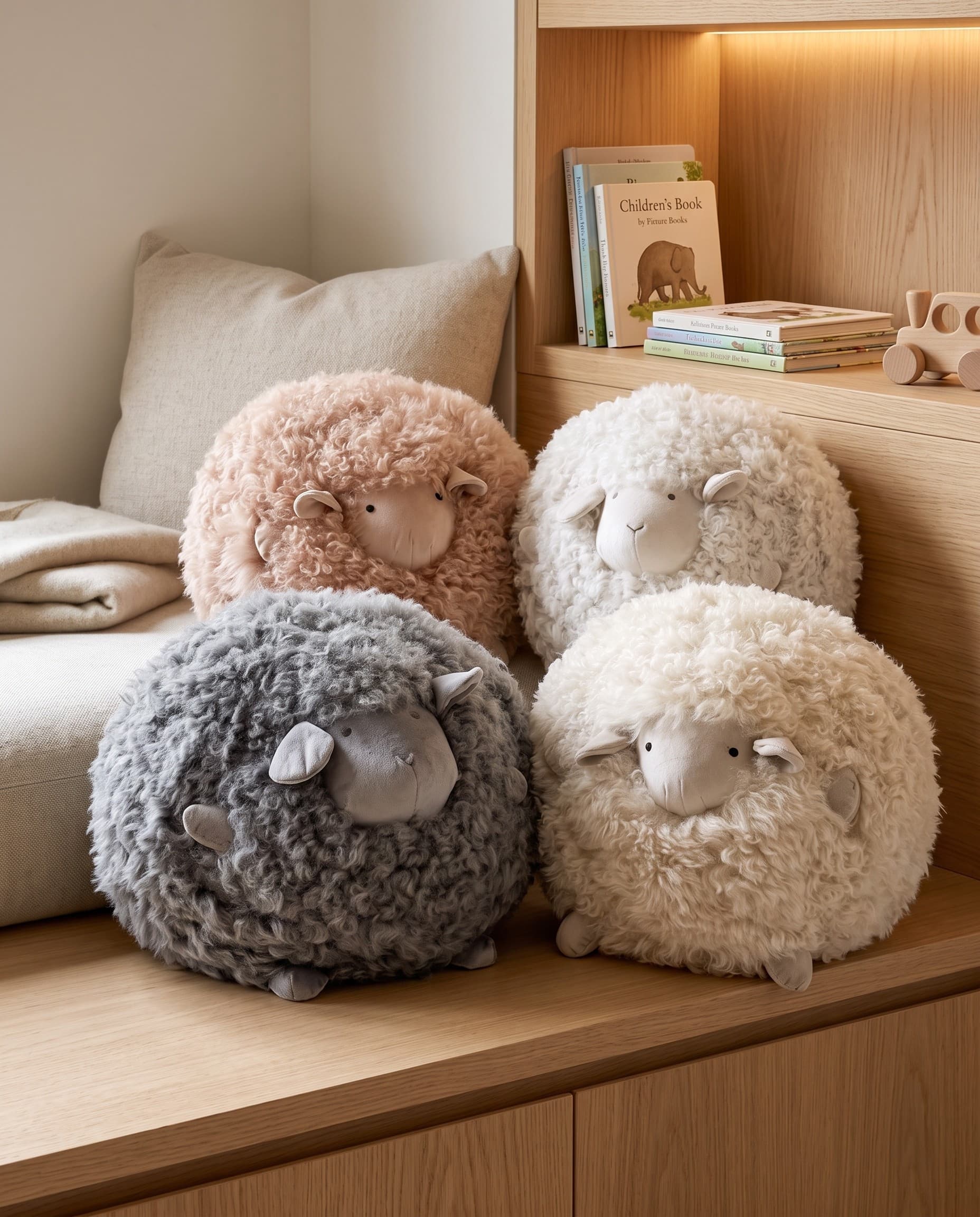 Mouton décoratif en peau de mouton — style islandais