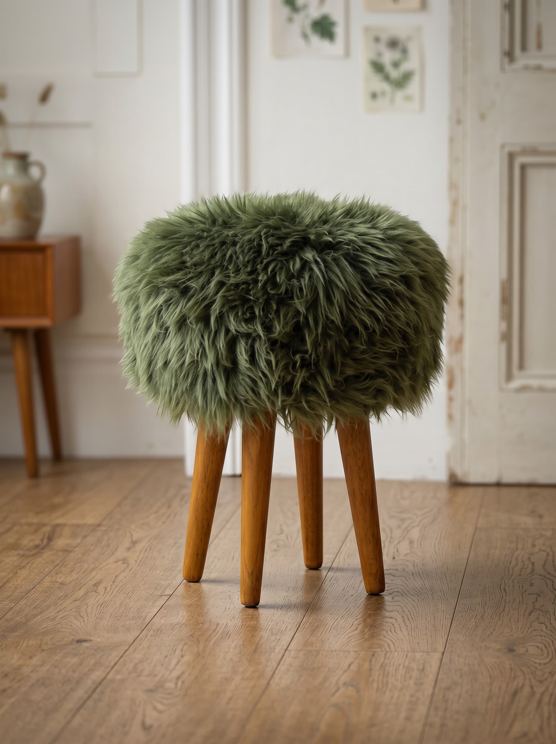 Tabouret Green 35 x 35 x 45cm