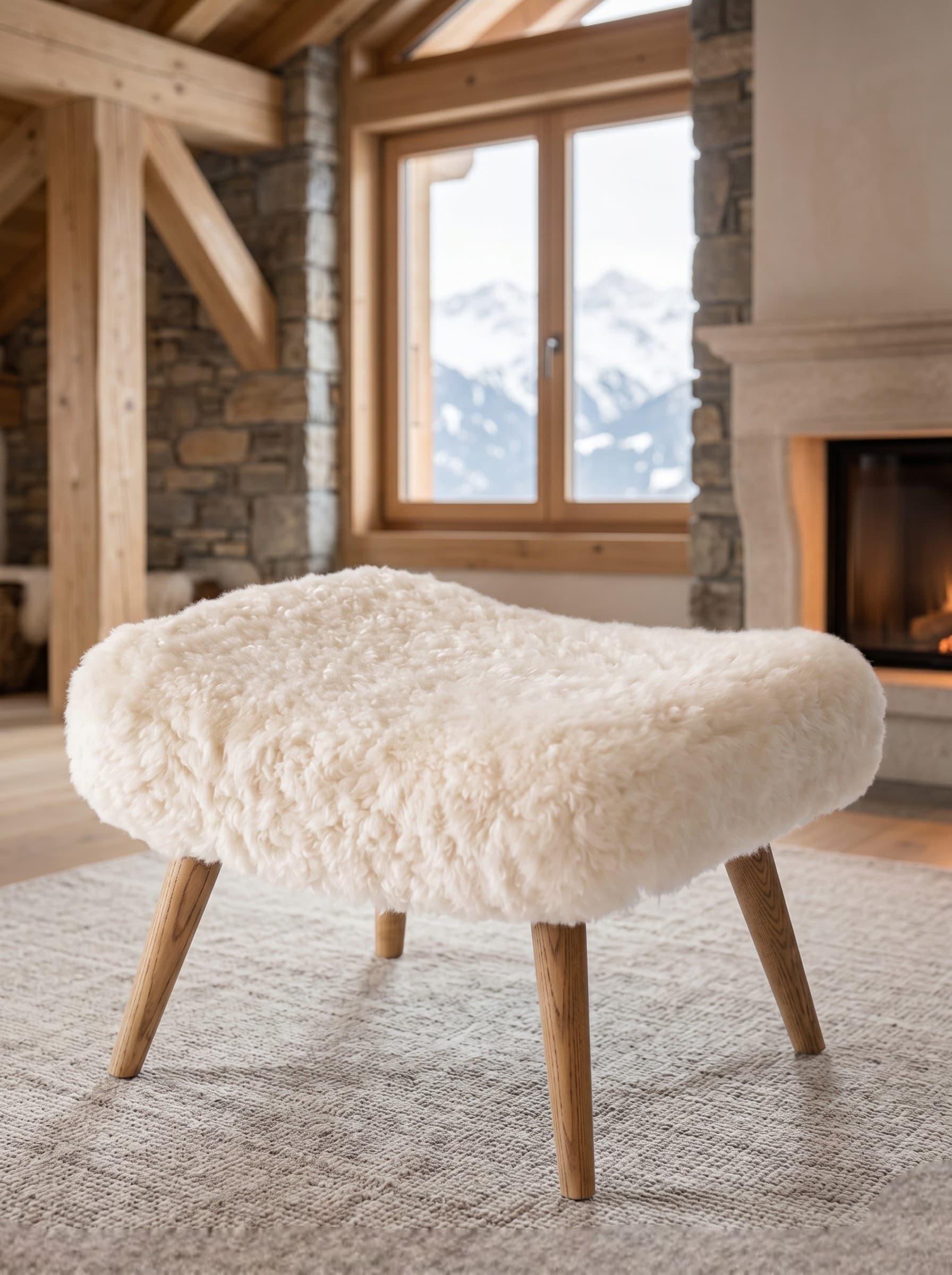 Tabouret Bever — 65 × 50 × 45 cm