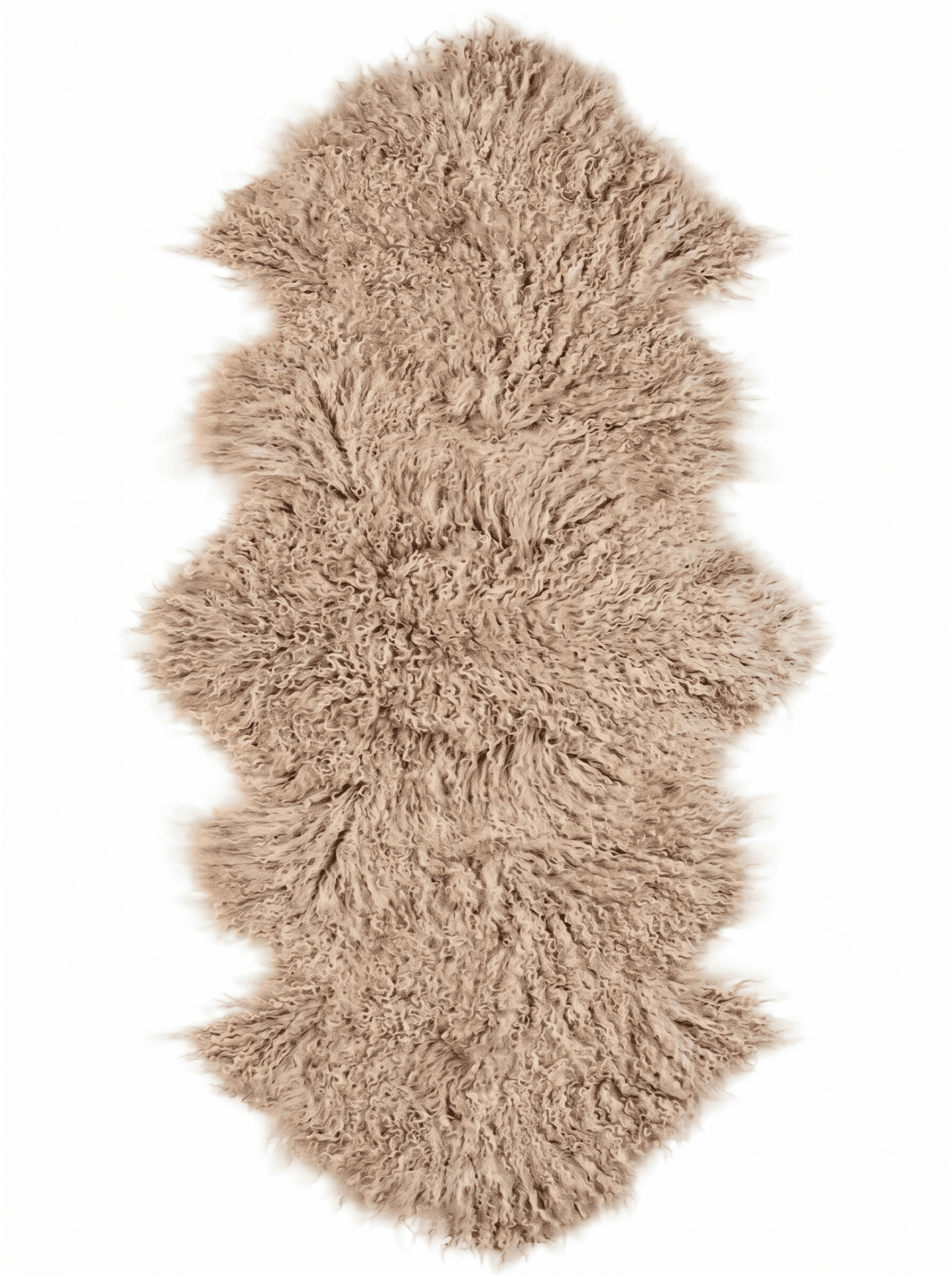 Peau double Beige 60 x 160cm