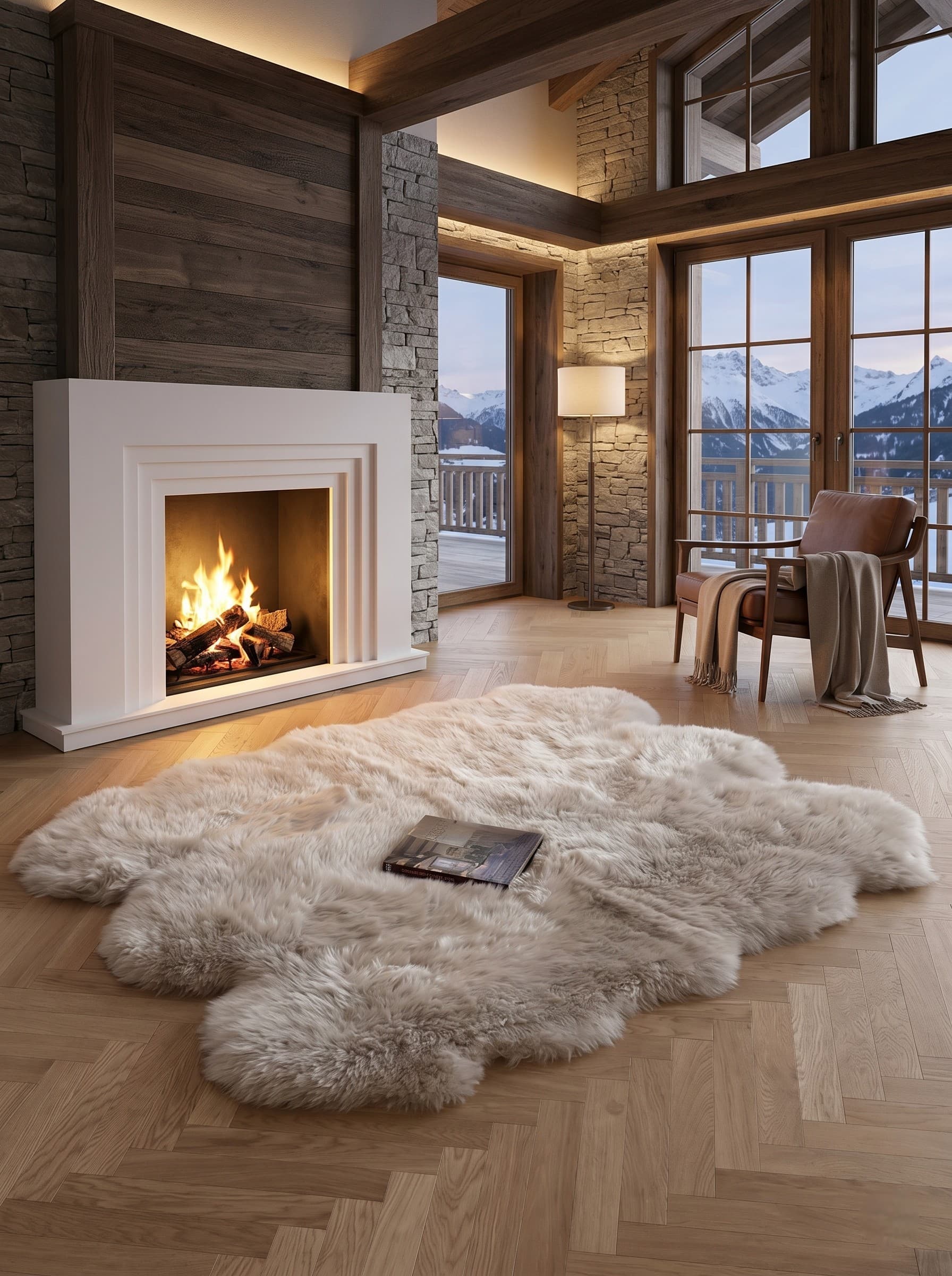 Tapis Beige 150 x 180cm