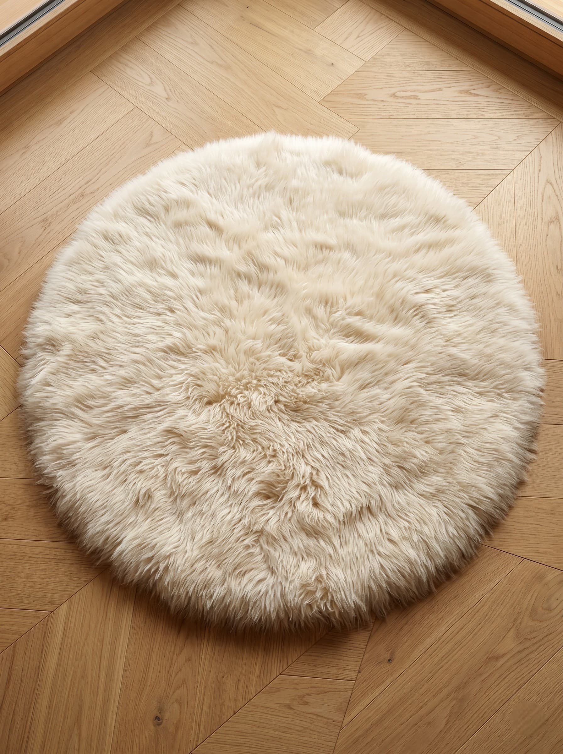 Tapis Ivory 120cm round
